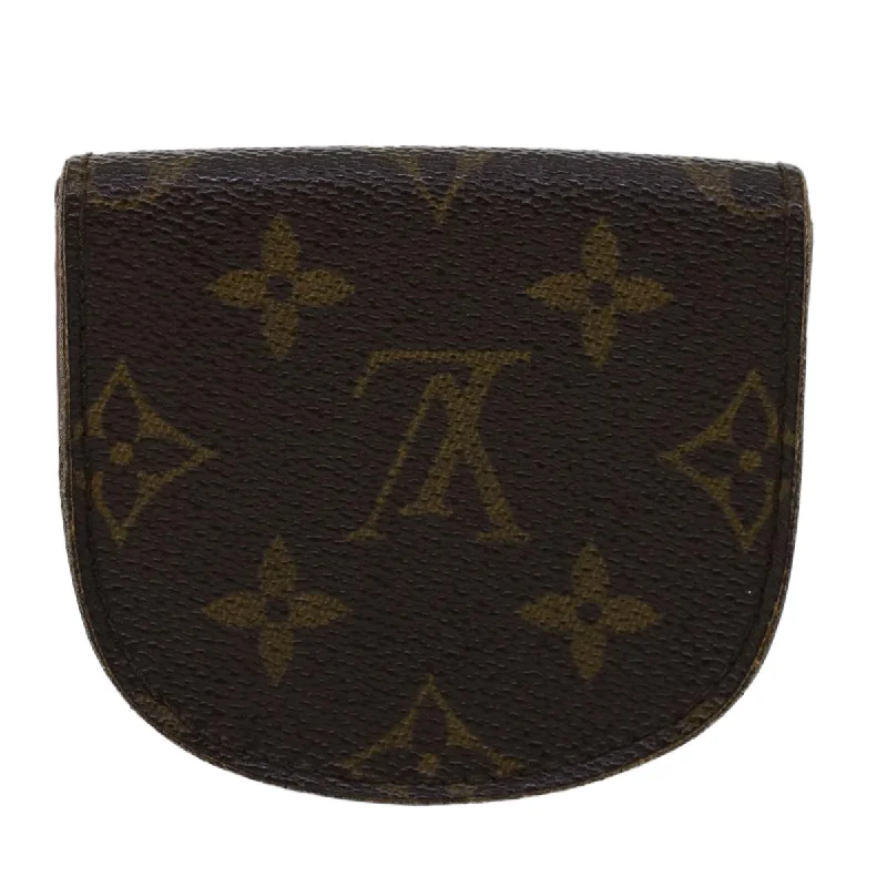 LOUIS VUITTON Monogram Porte Monnaie Guze Coin Purse M61970 LV  45007