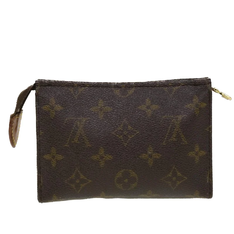 LOUIS VUITTON Monogram Poche Toilette 15 Pouch M47546 LV  45175