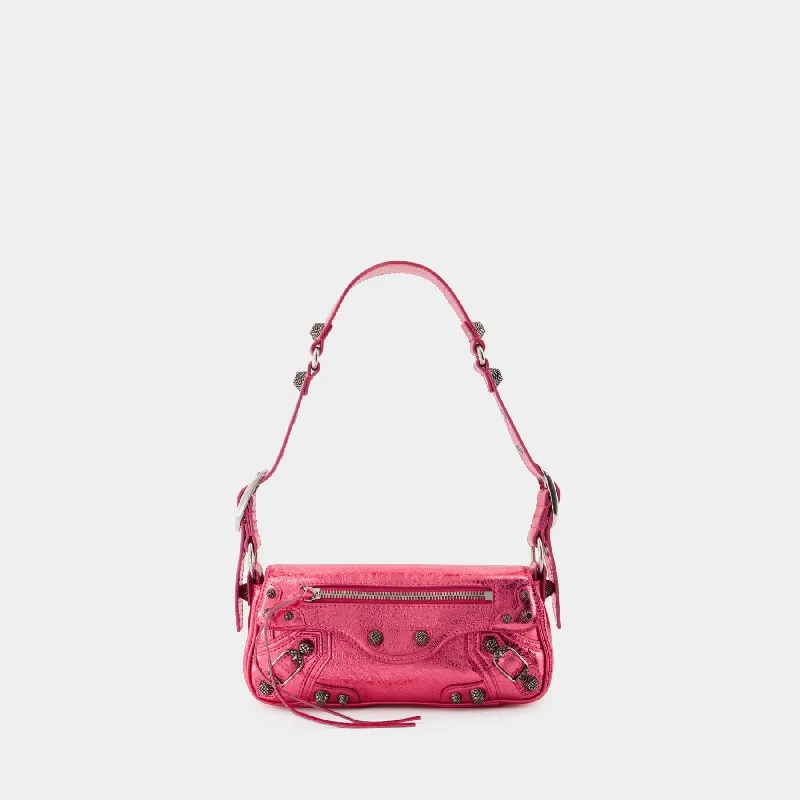 Le Cagole Sling Xs Crossbody - Balenciaga - Leather - Pink