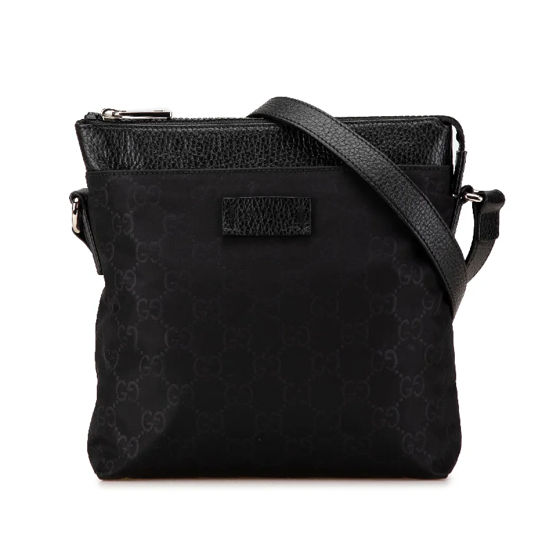 Black Gucci GG Nylon Crossbody