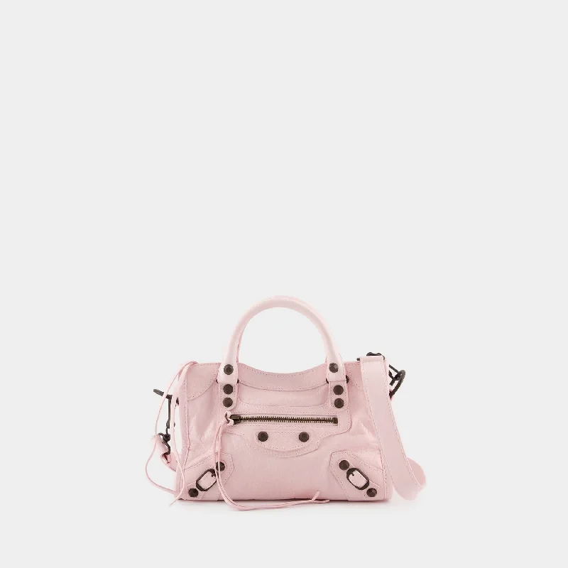 Le City Mini Purse - Balenciaga - Leather - Pink