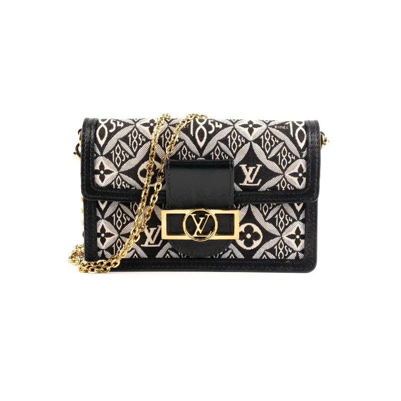 15/7- Louis Vuitton Dauphine Small Since 1854 Black/White