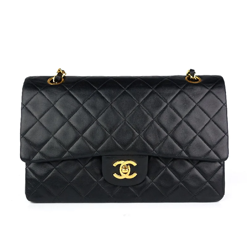 Double Flap Quilted Lambskin Leather Bag