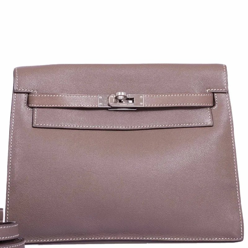 Hermès Kelly Danse Etoupe Swift Palladium Hardware