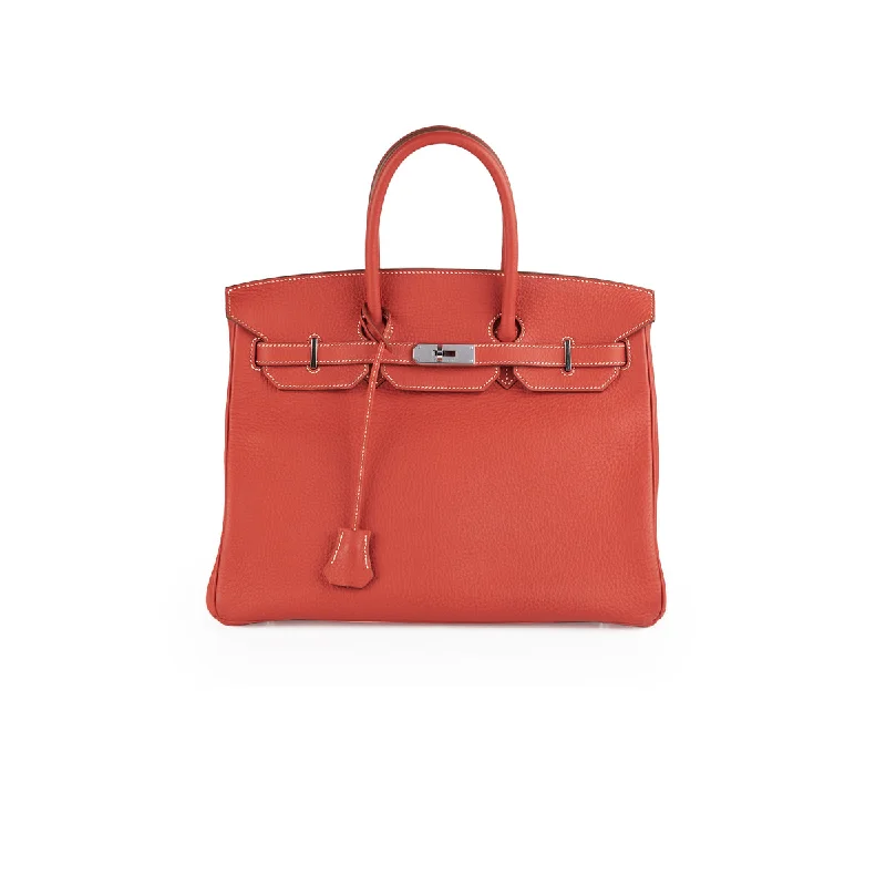 Hermes Birkin 35 Clemence Red