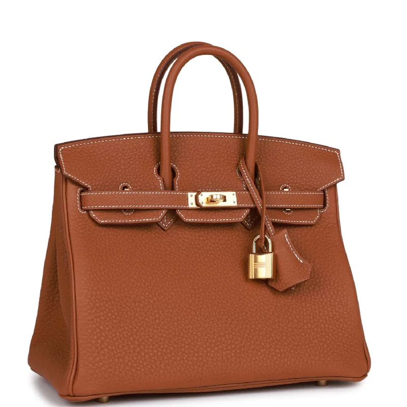 Hermes Birkin 25 Gold Togo Gold Hardware