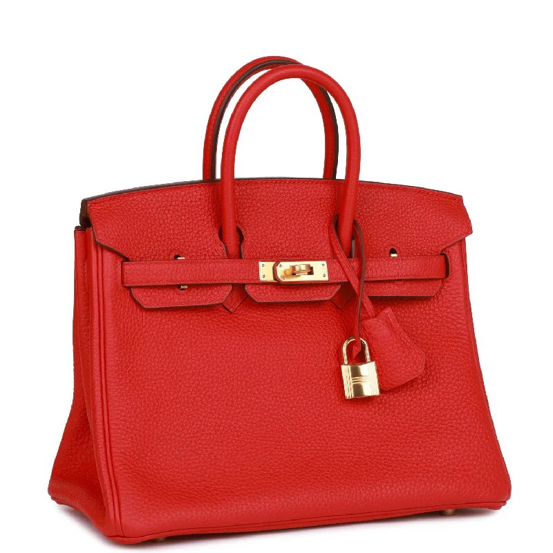 Hermes Birkin 25 Rouge de Coeur Togo Gold Hardware