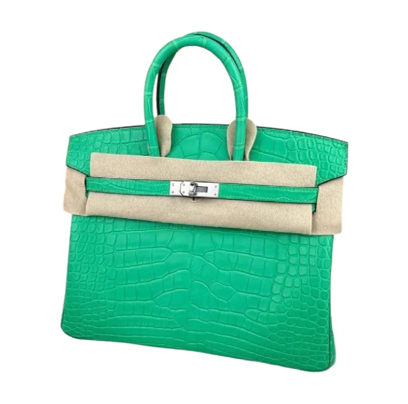 Hermes Birkin 25 Vert comics Matte Alligator PHW #B SKCB-085298