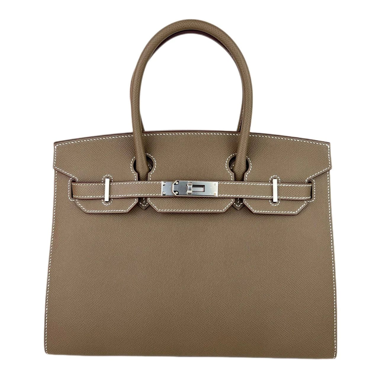 Hermès Birkin 30 Sellier Etoupe Epsom PHW #B SKCB-091230