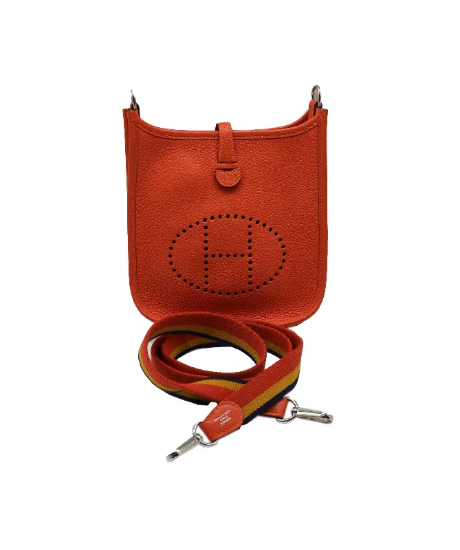 Hermes Evelyn TPM Orange Shoulder Bag  - RJC4411