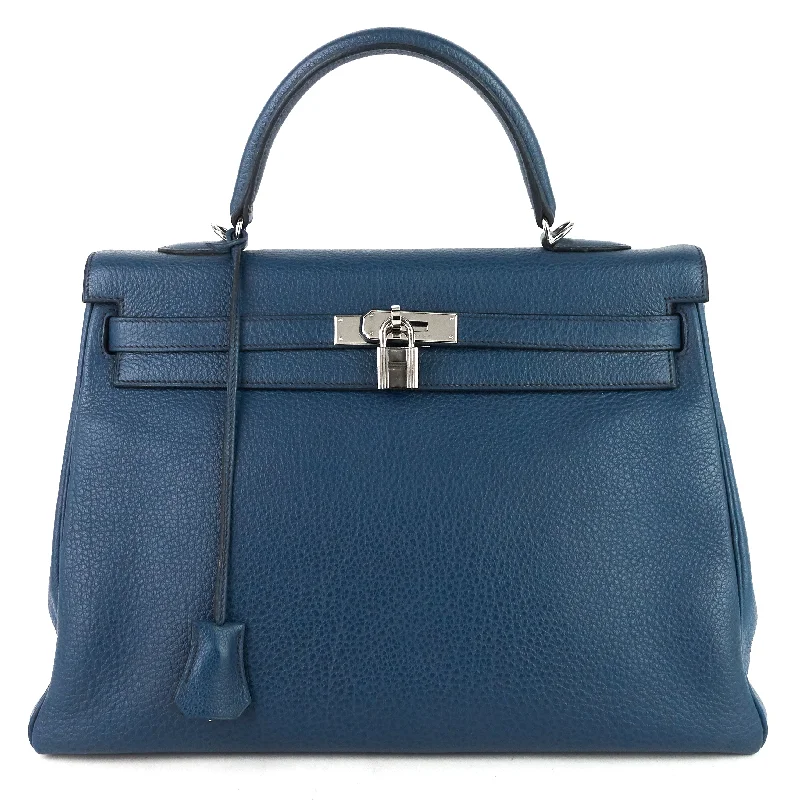 Kelly Retourne 35 Togo Leather Handbag